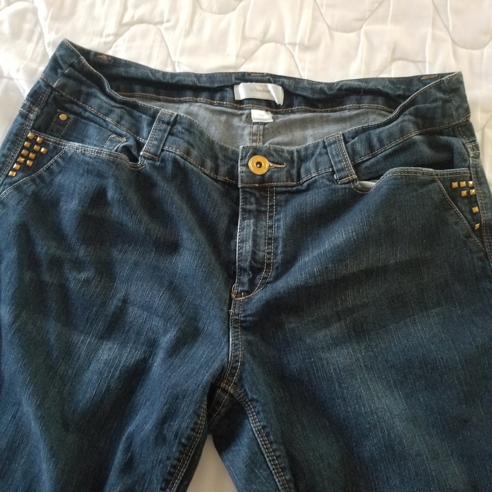 CJ BANKS Women's denim jeans